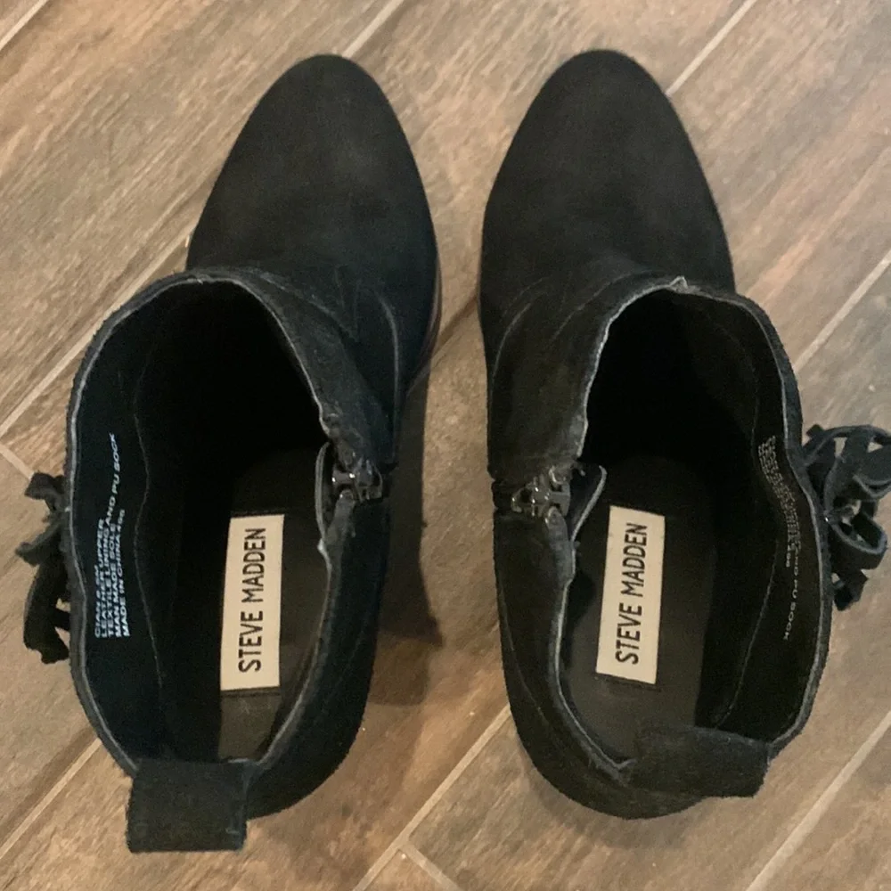 Steve Madden fringe ankle boots - Picture 4 of 7